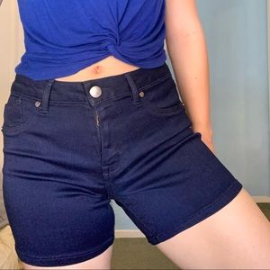 1822 Denim High Waisted Soft Cotton Denim Shorts!